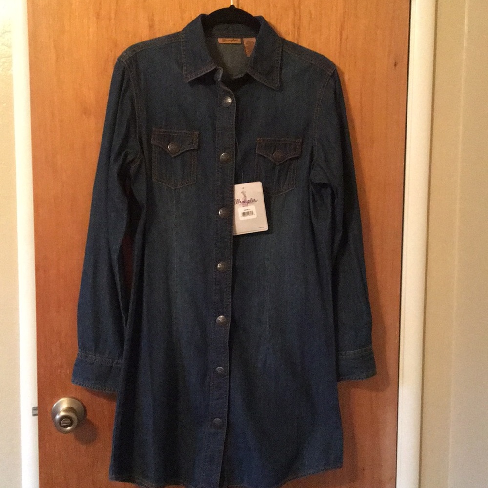 M Wrangler Denim Dress